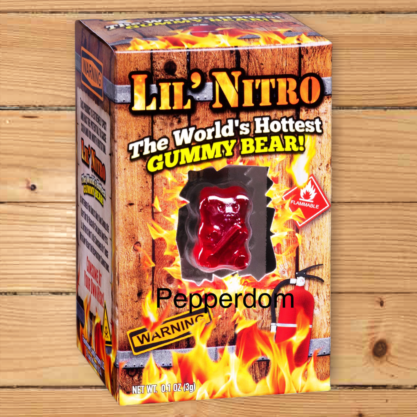 Lil' Nitro The Worlds Hottest Gummy Bear