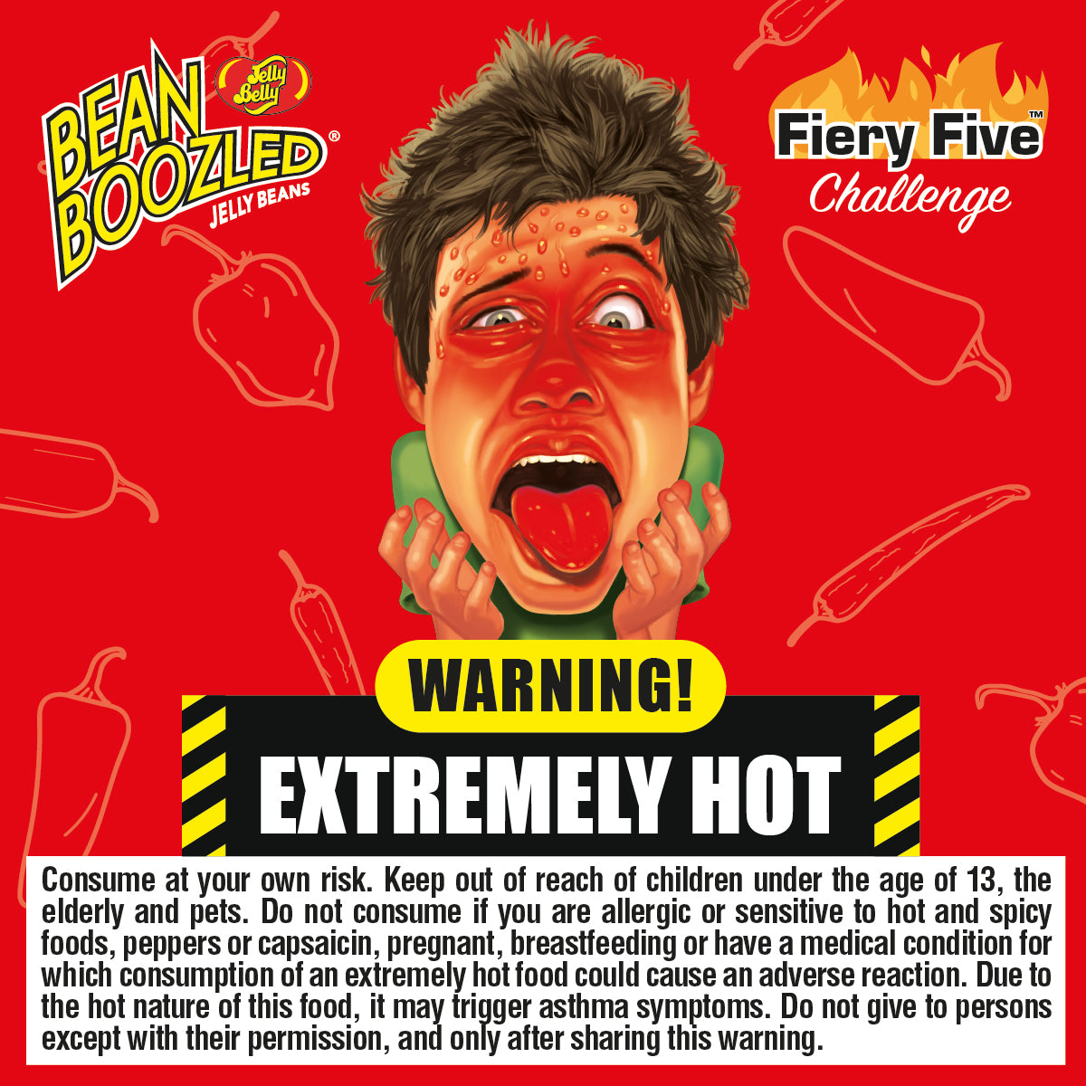 Bean Boozled Fiery Five Challenge - 1.9 oz Bag