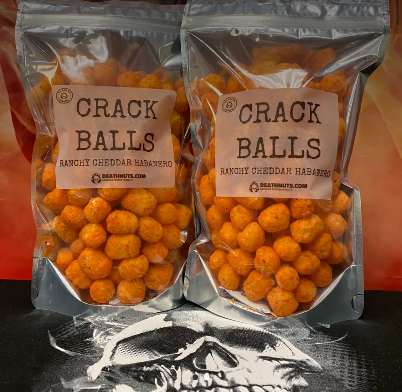 Blazing Foods Crack Balls: Habanero Ranch Cheddar